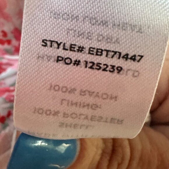 NWT‎ Lulus Floral Puff Sleeve Wrap Crop Top With Back Tie Detail Summer Spring M - Picture 10 of 10